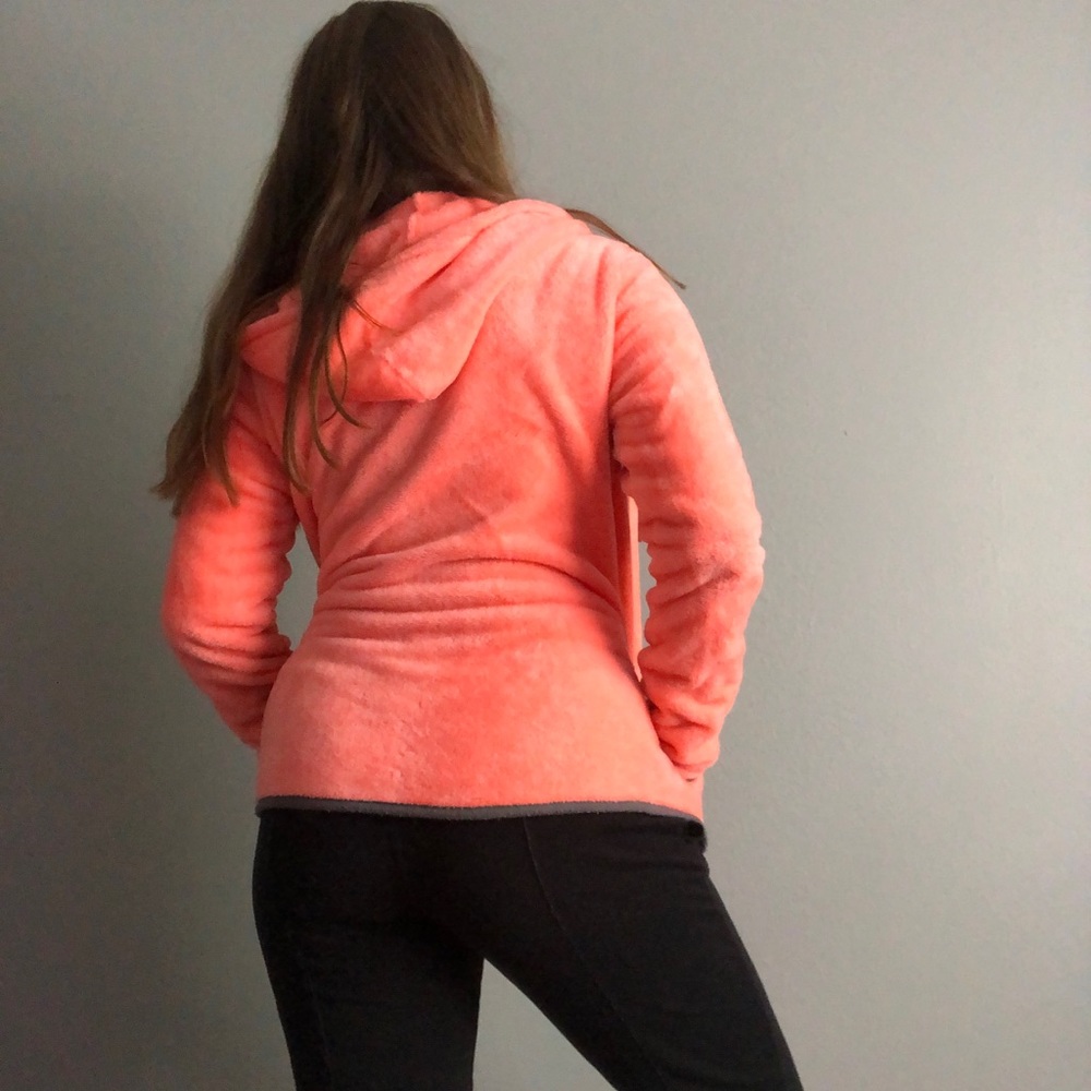 Coral Plush Jacket